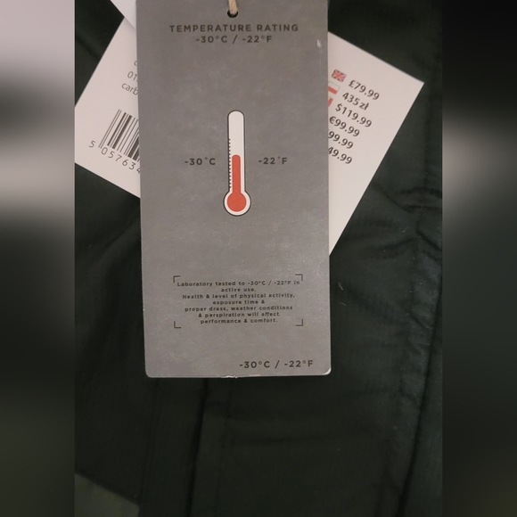 Mountain Warehouse Dusk Mens Ski Jacket Carbon BNWT - Picture 3 of 6